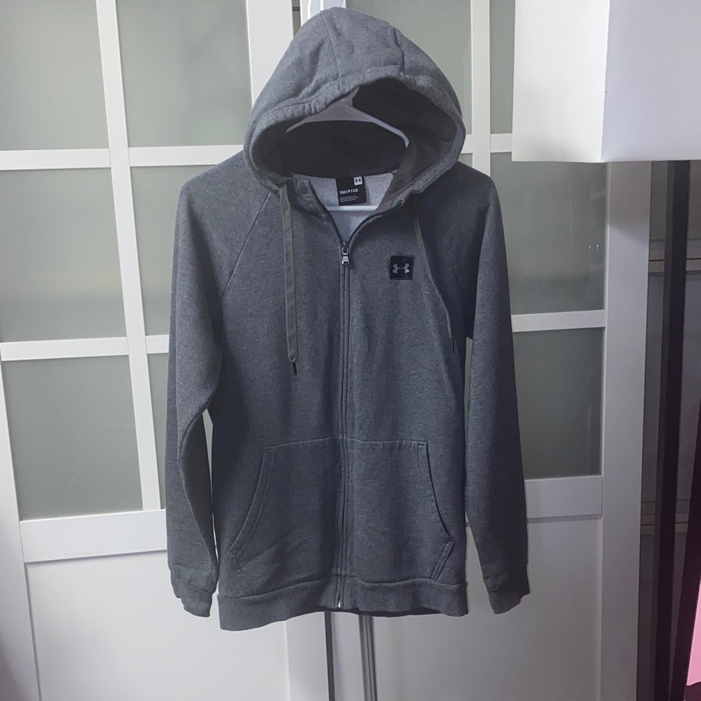 Under Armour Charcoal Full-Zip Hoodie